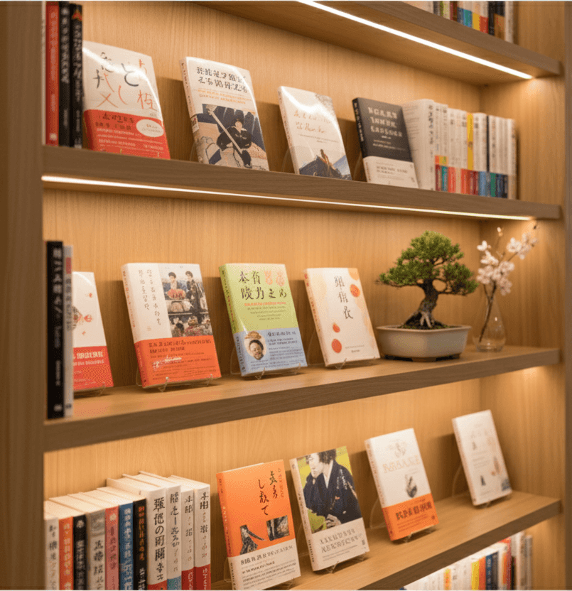 KJCA – Kamloops Japanese Canadian Cultural Centre offers a diverse collection of Japanese literature and cultural books.